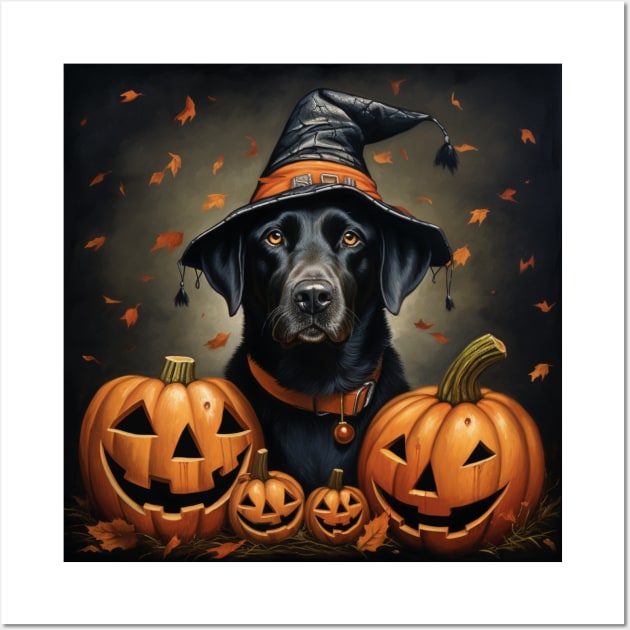 Black sale lab halloween